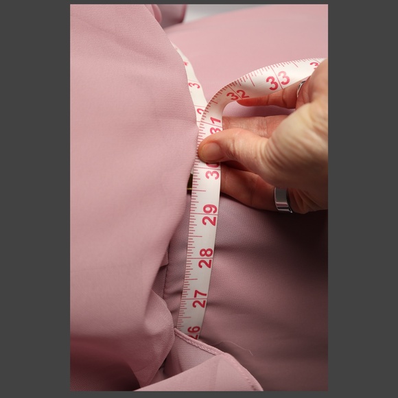 Sorella Vita 9070 Dusty Lavender Chiffon Floor Length Dress  Tag Sz10 (Sz 8) - Picture 10 of 13